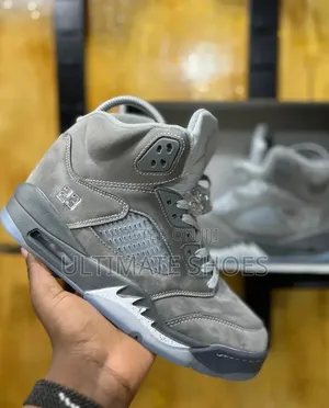 Air Jordan 5 Highcut "Wolf Gray"