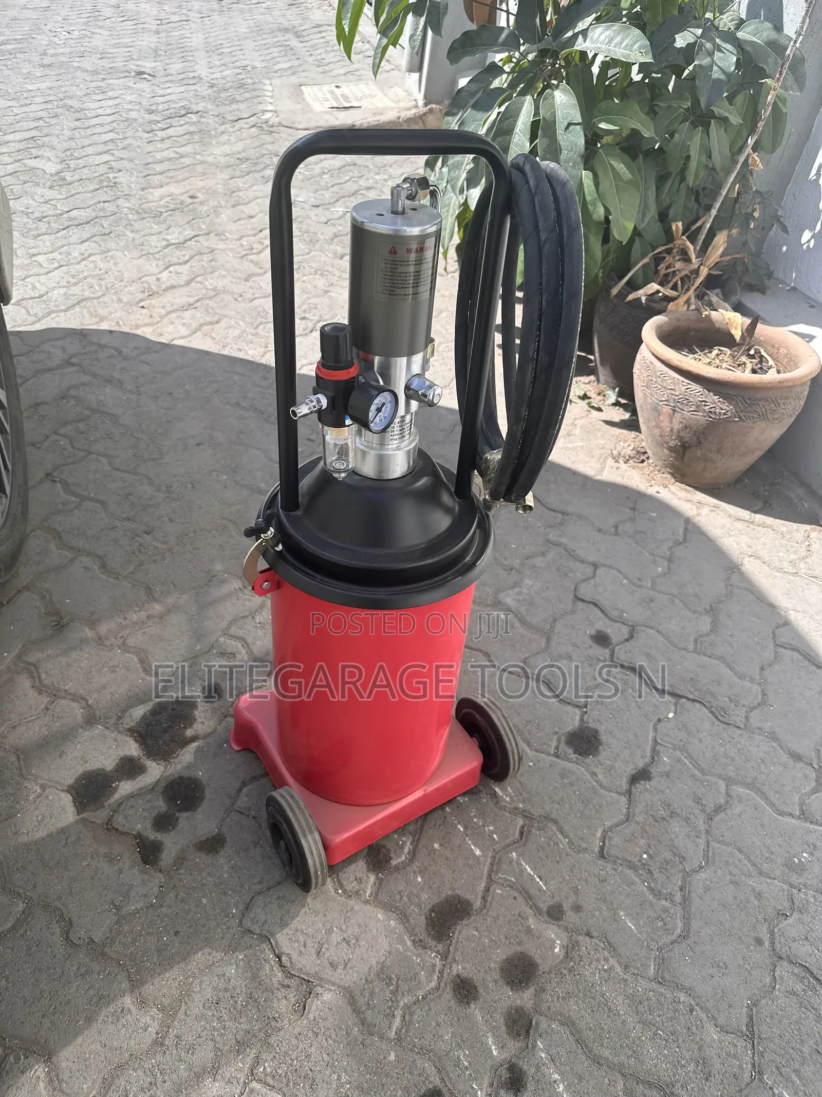 High Quality Sunshine Italy Pneumatic Grease Bucket