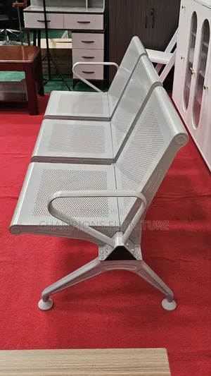 Horizon 3-Seater Heavyduty Silver Gang Bench