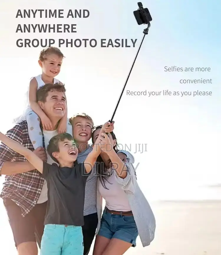 Q02s Fill Light Selfie / Vlog Stick With Stand