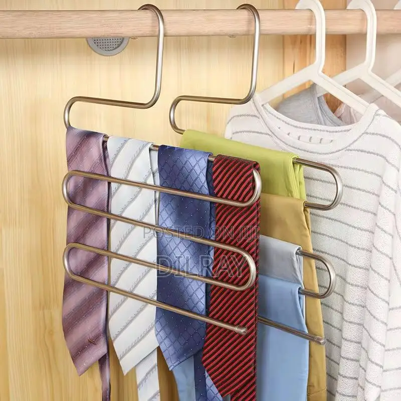 S-Shape Multi-Layer Antislip Jeans Hanger