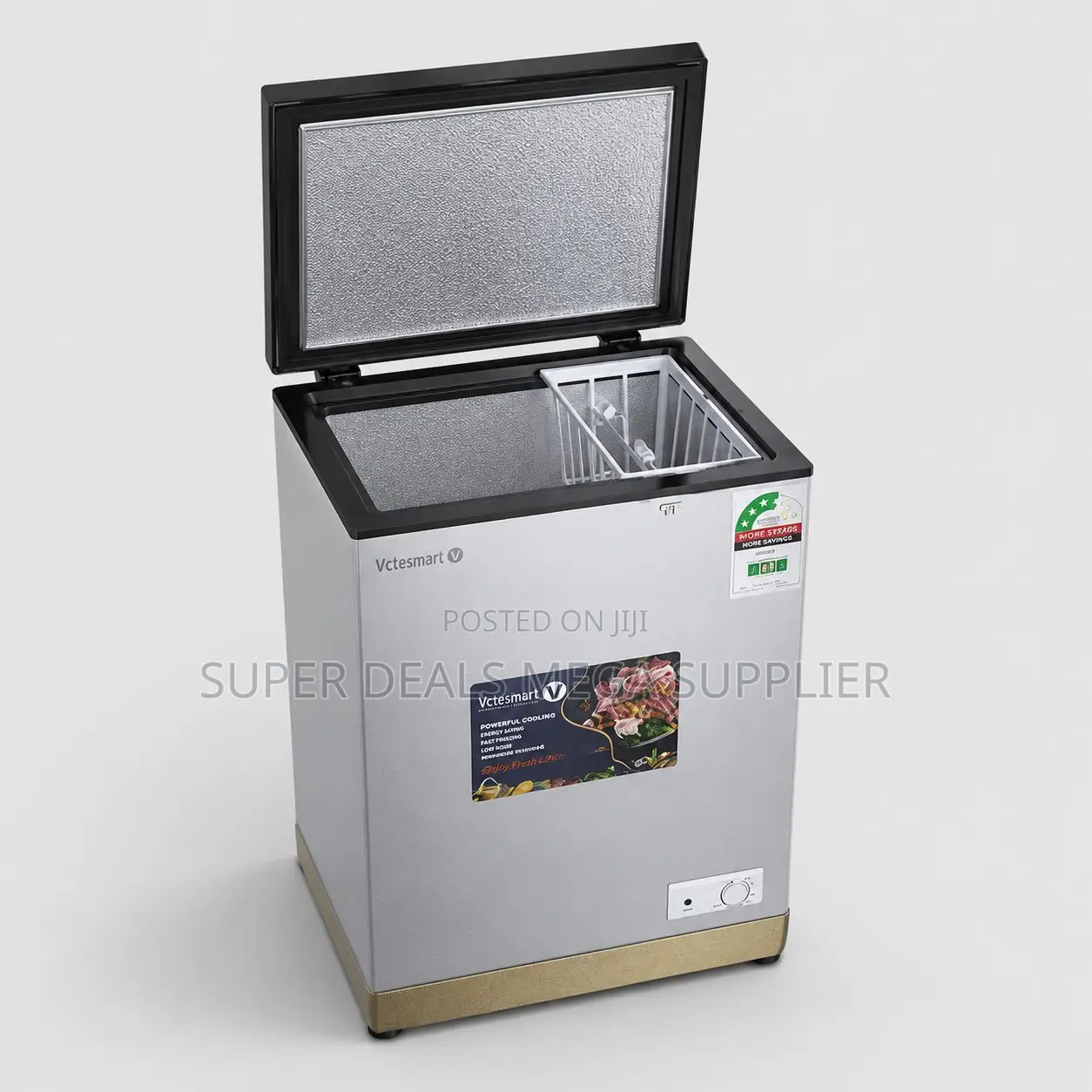 Lowest Prices Compact 90L, 110L Litre Volsmart Chest Deep Freezers