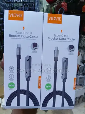 Vidvie Type-C to Lightning (iP) Bracket Data Cable (Model CB4068C&i)