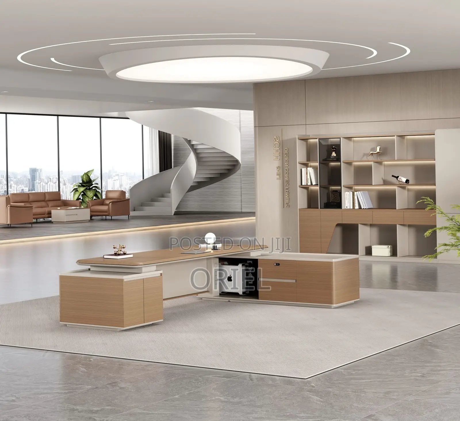 Office Chair : 2400mm Executive Suite Desk