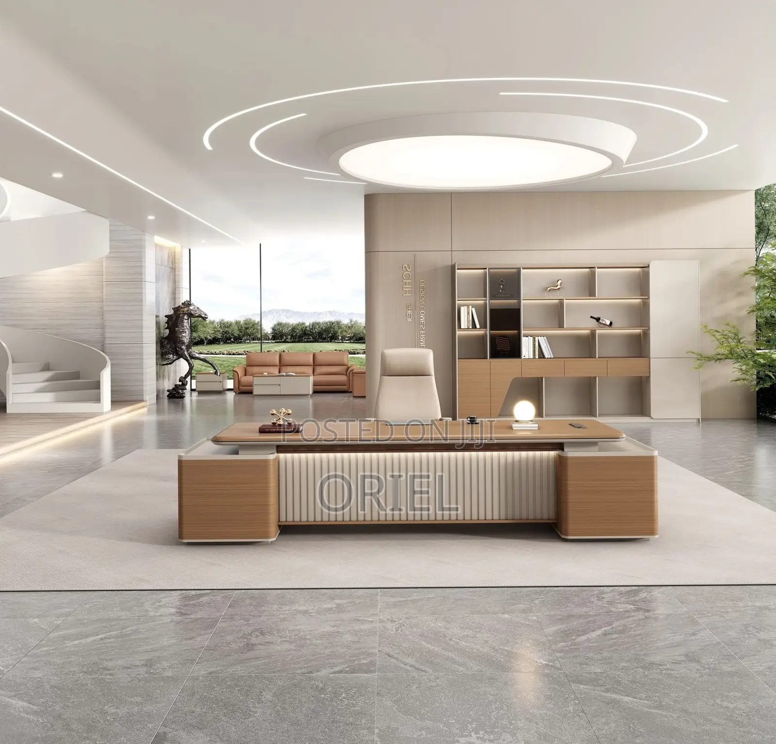 Office Chair : 2400mm Executive Suite Desk