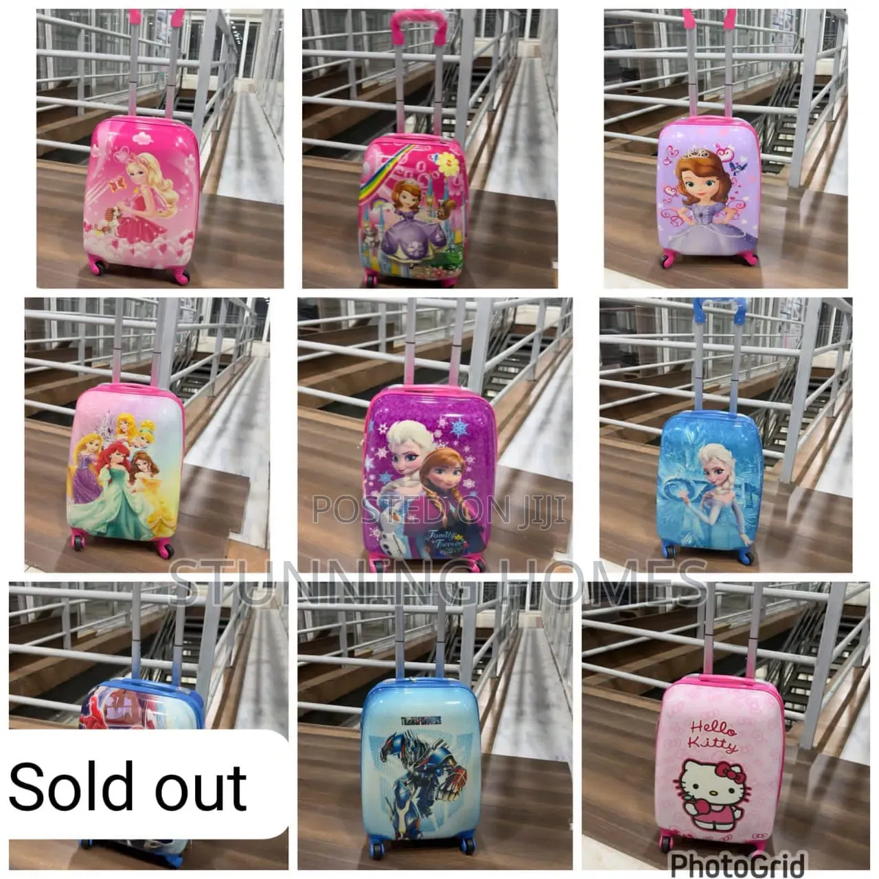 18 Inch Kids Cartoon Suitcases