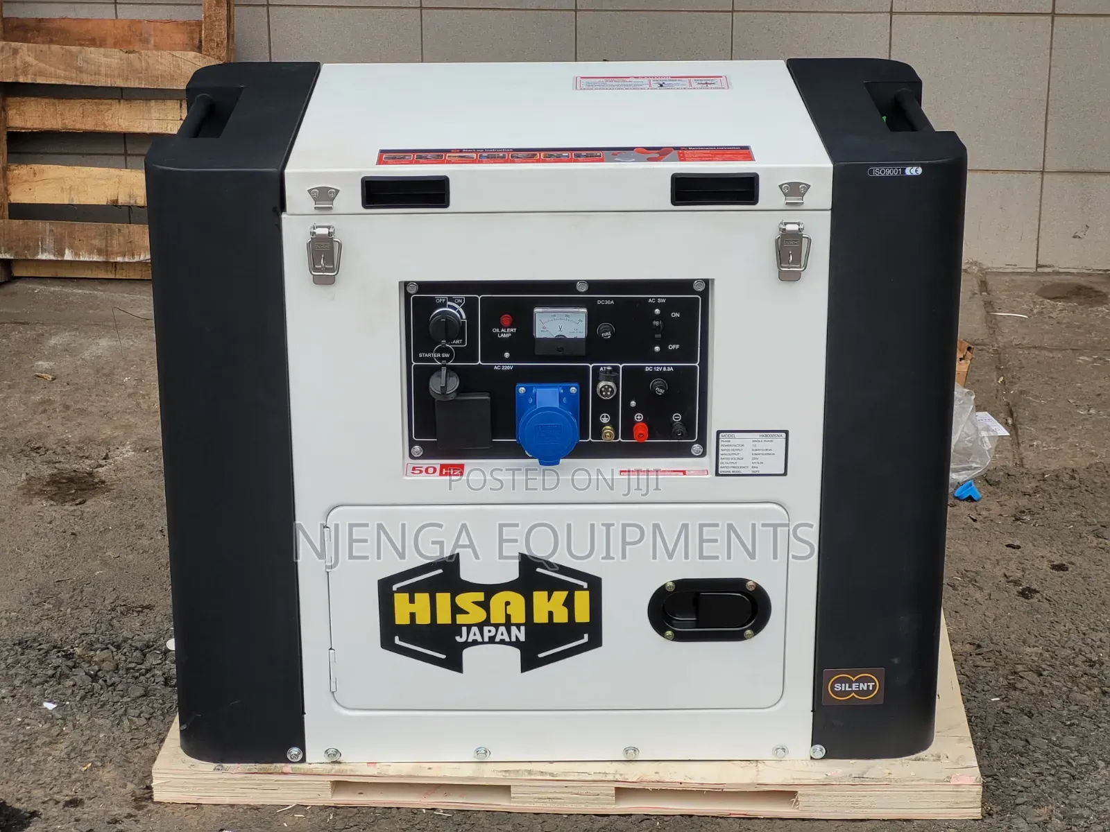 Hisaki HK8000SNA 10KVA Automatic Diesel Generator