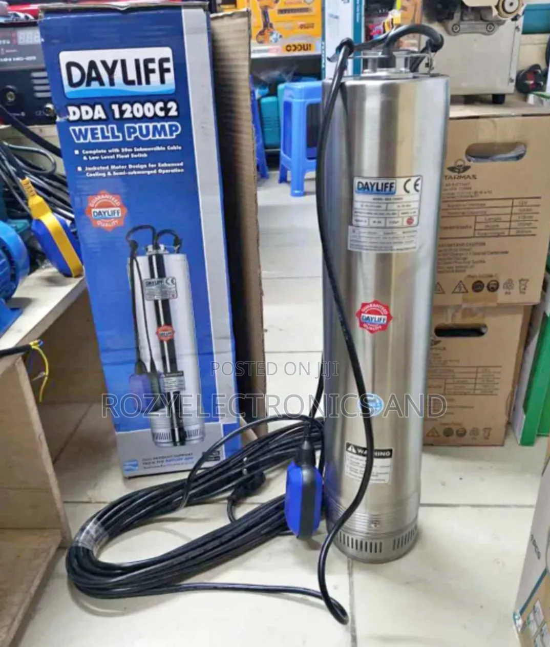 Dayliff Deep Well Submassible Pump DDA 1200c