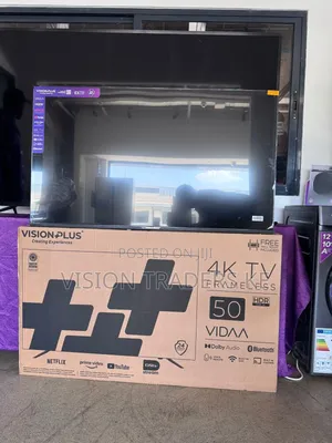 Vision Plus 50inches Smart Vidda Frameless 4K TV