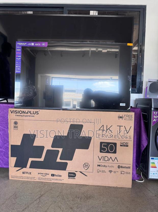 Vision Plus 50inches Smart Vidda Frameless 4K TV
