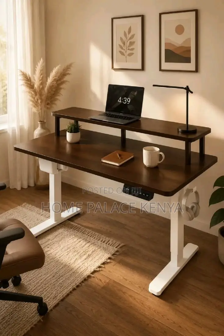 Study Table; Premium Electric Height Adjustable Study and Work Desk