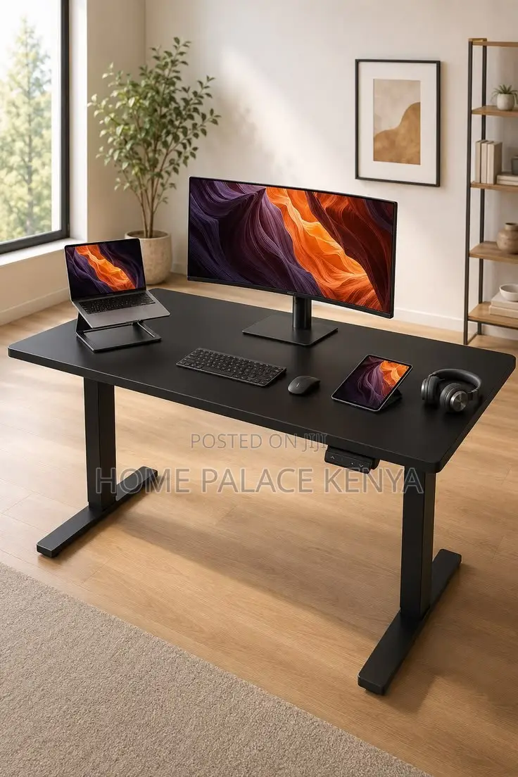 Study Table; Premium Electric Height Adjustable Study and Work Desk