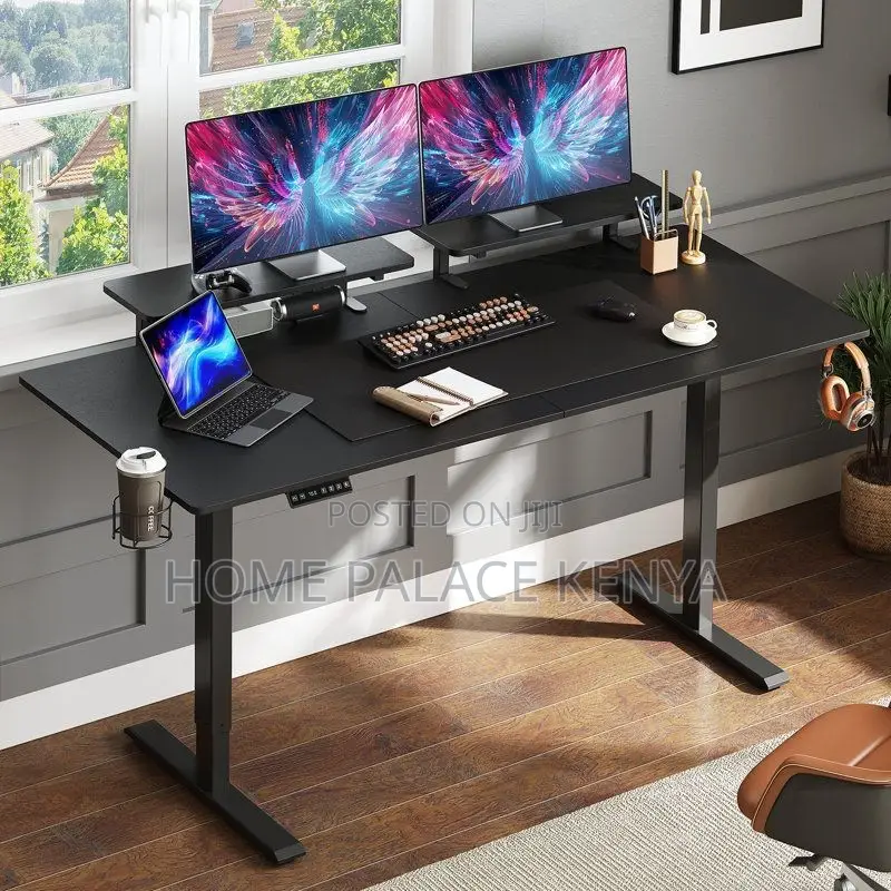Study Table; Premium Electric Height Adjustable Study and Work Desk