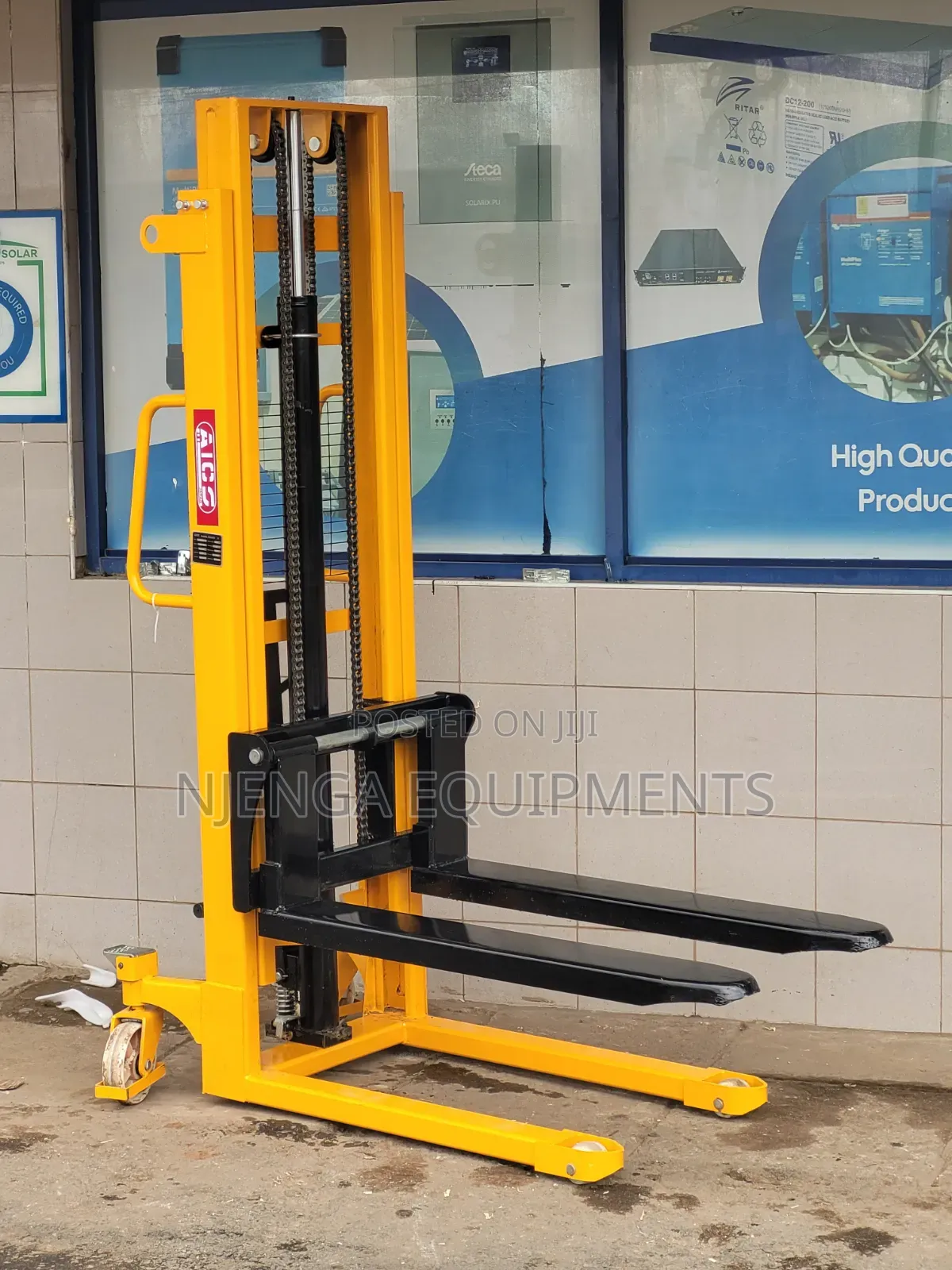 Aico 1.5 Ton Hydraulic Pallet Stacker