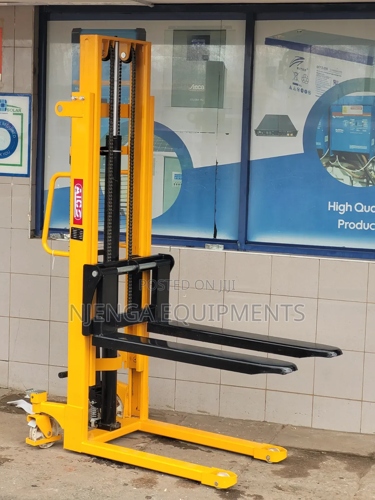 Aico 1.5 Ton Hydraulic Pallet Stacker