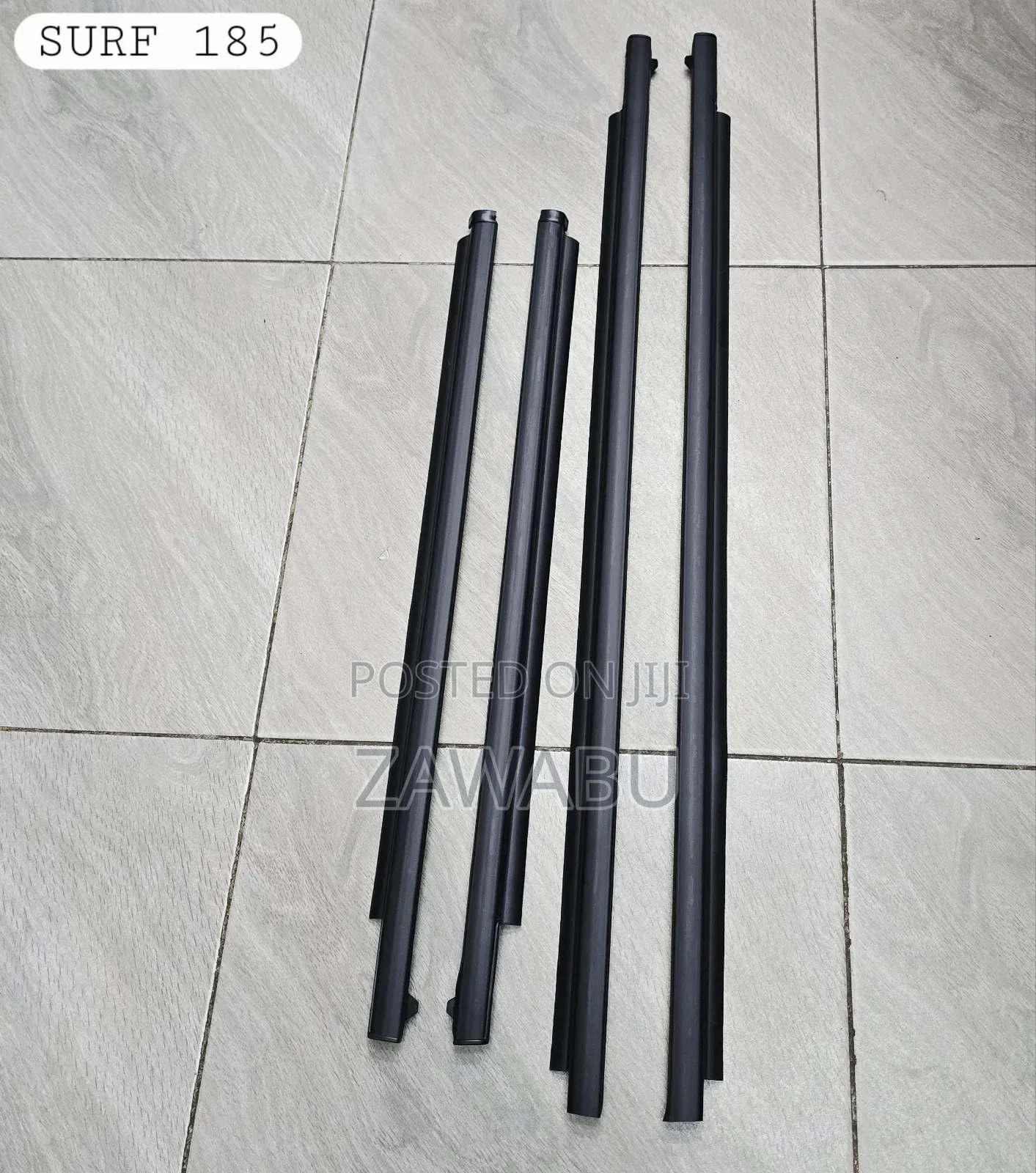 Weather Strip HILUX-SURF 185 1996-2002 Black