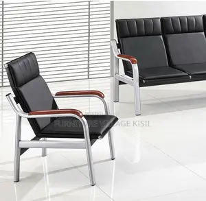 Office Sofa; 5-Seater Executive Leather Sofa Set