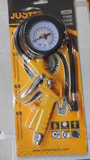 JUSTER LA041 Tyre Pressure Gauge Inflator Gun 16 Bar