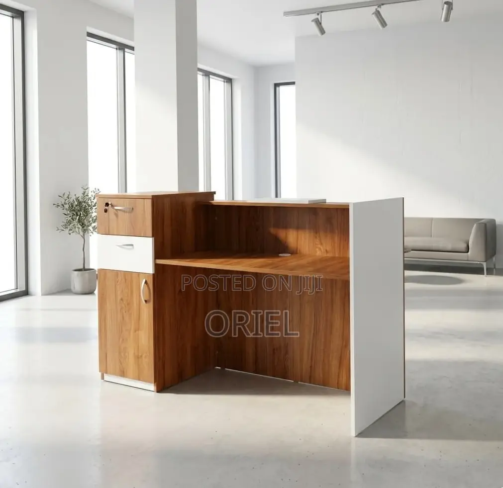 Office Reception Desk : 1600mm Customer Service Desk