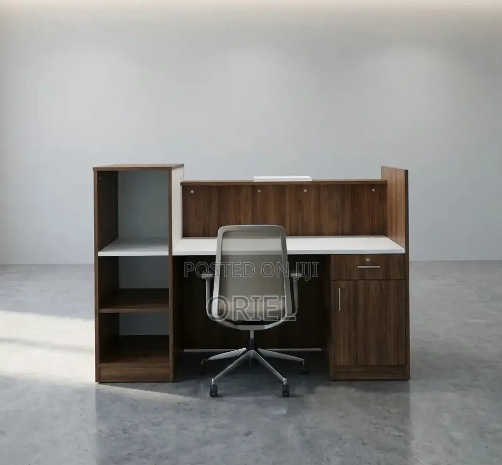 Office Reception Desk : 1600mm Customer Service Desk