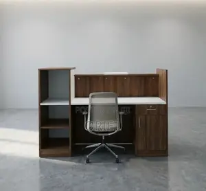 Office Reception Desk : 1600mm Customer Service Desk