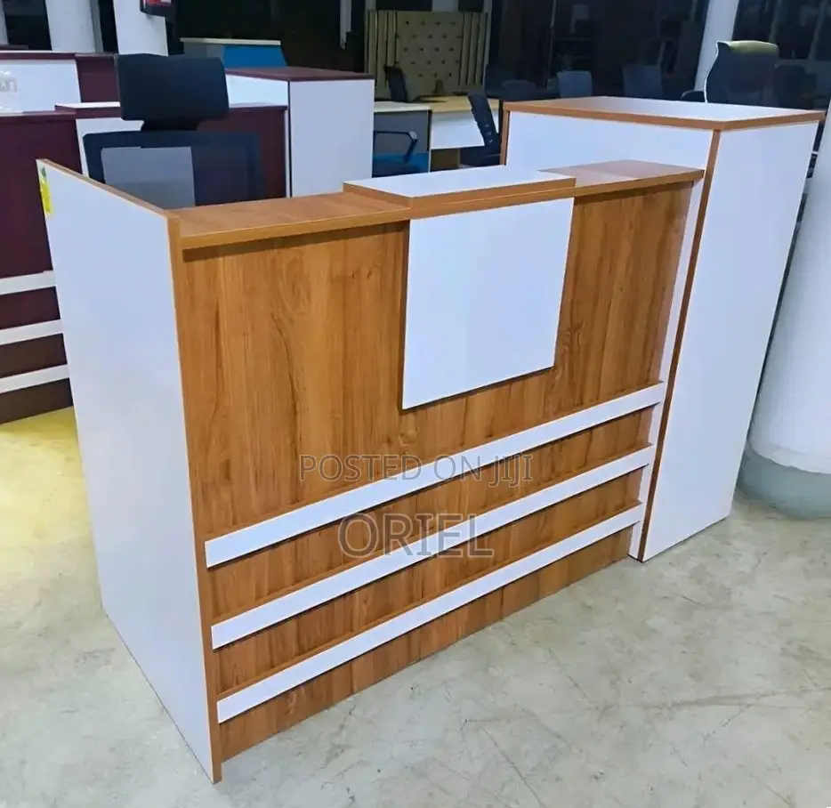 Office Reception Desk : 1600mm Customer Service Desk