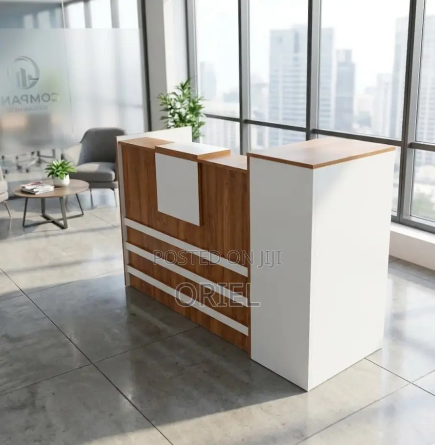 Office Reception Desk : 1600mm Customer Service Desk