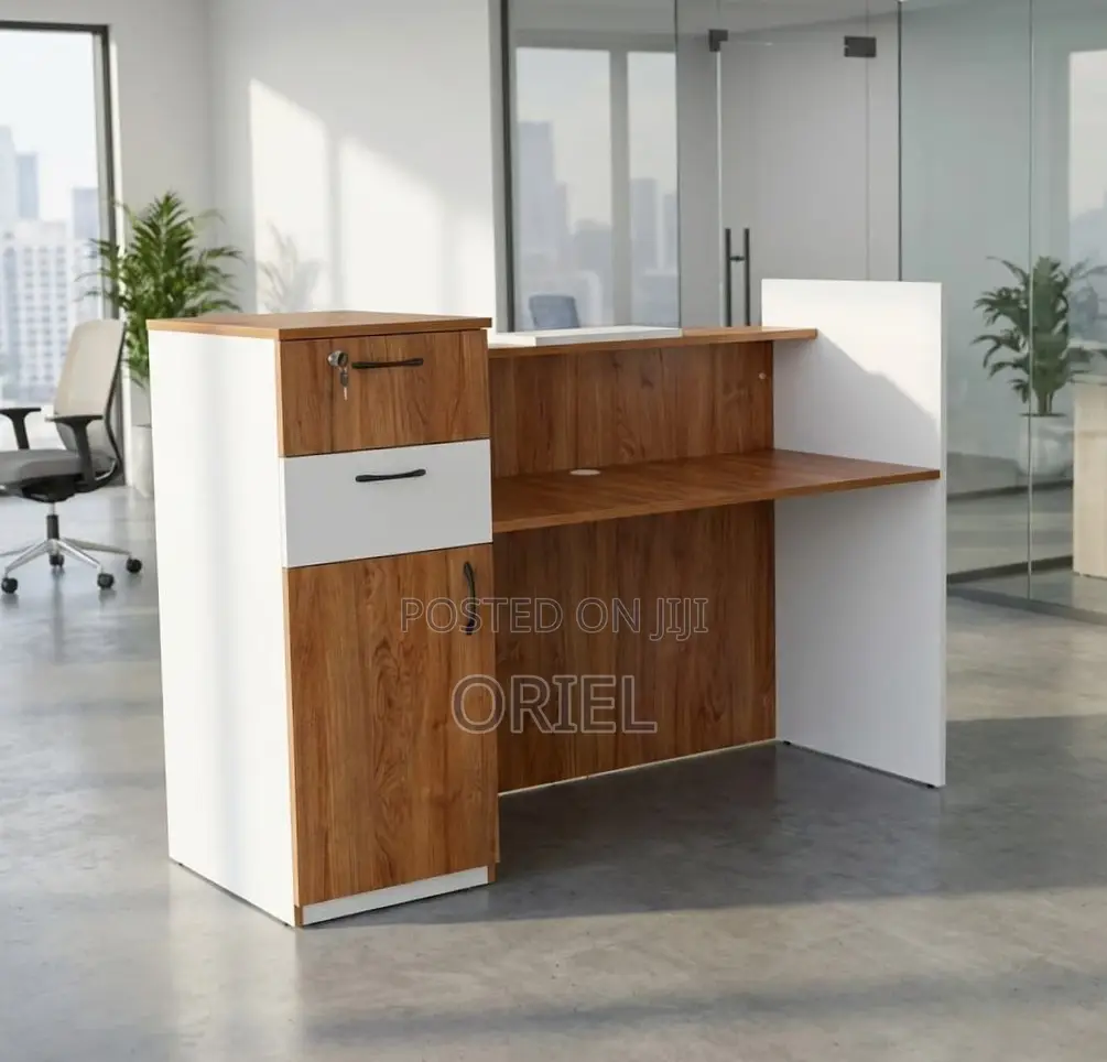 Office Reception Desk : 1600mm Customer Service Desk