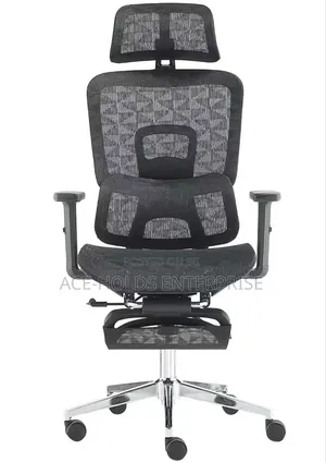 Orthopedic Executive Ergonomic Chair – Headrest & Footrest