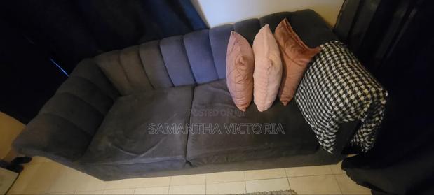 Gray 3 Seater Sofa