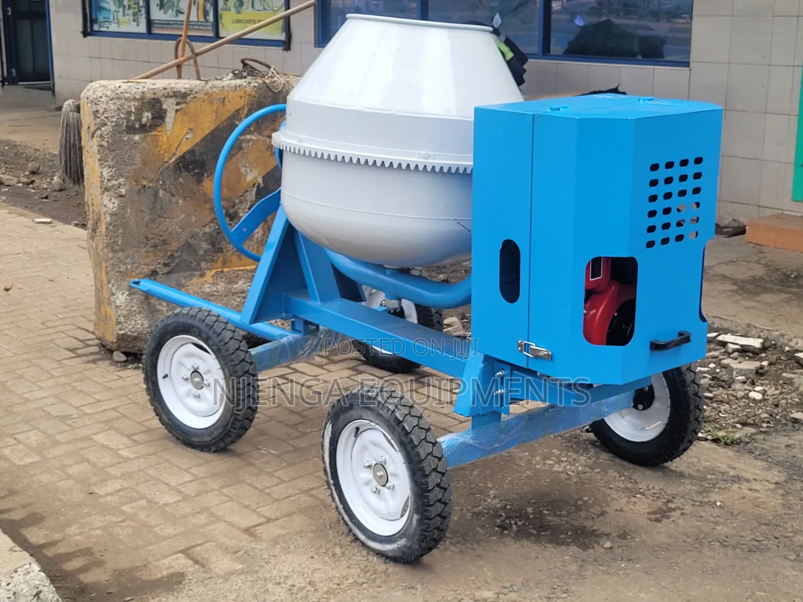 AICO 400L Heavy-Duty Diesel Concrete Mixer