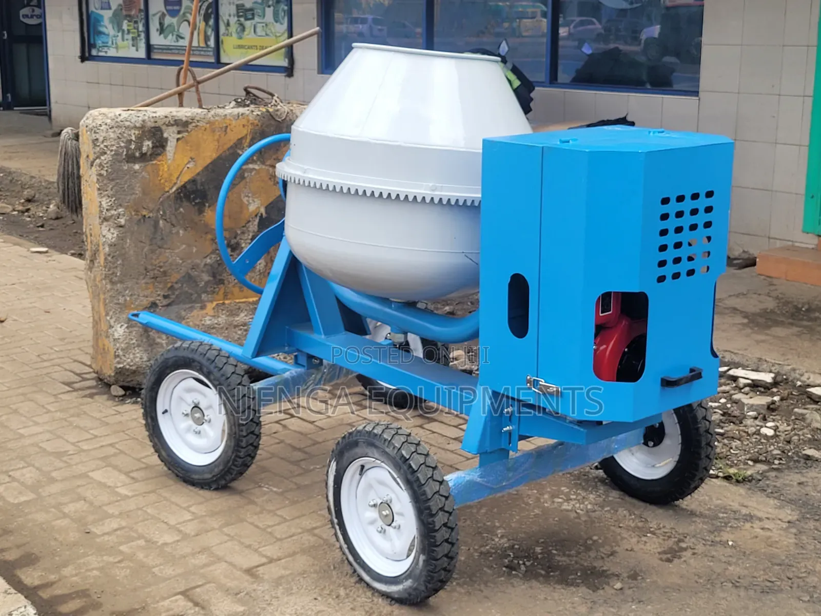 AICO 400L Heavy-Duty Diesel Concrete Mixer