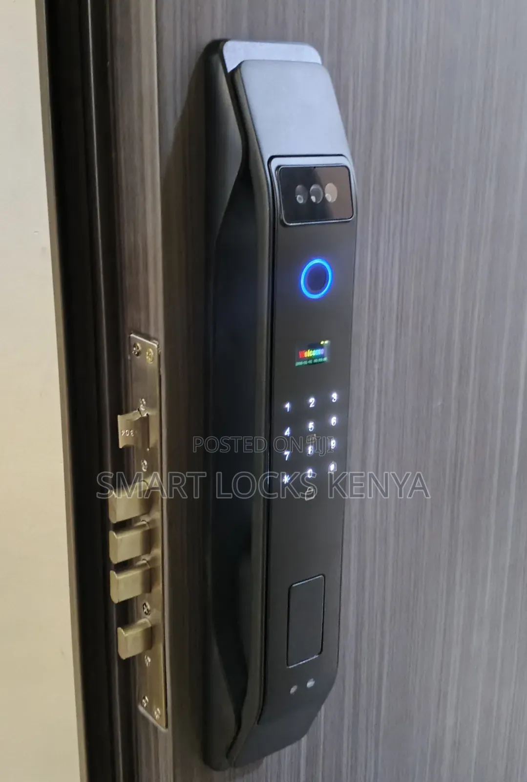 Hot Sale 3D Face Recognition Smart Lovk With Camera Card Fingerprhints
