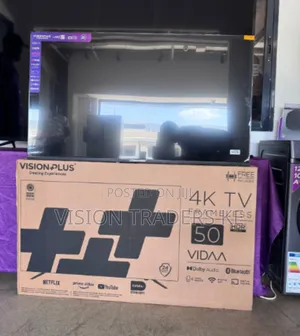 Vision Plus 50inches Smart Vidda Frameless 4K TV