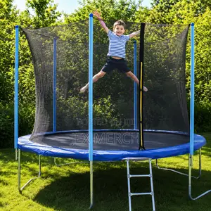 Premium 6ft Outdoor Trampoline With Safety Net – Kenya