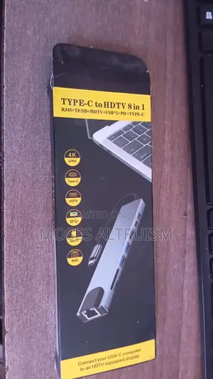 TYPE-C to HDTV 8 In1
