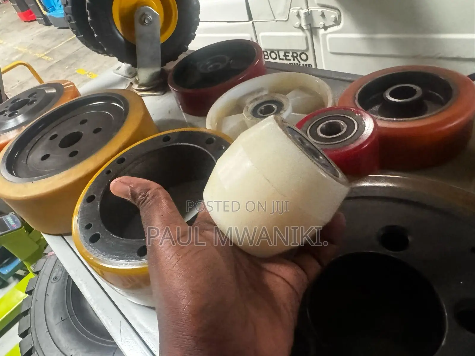 Heavy-Duty Pallet Truck / Pallet Jack Load Rollers