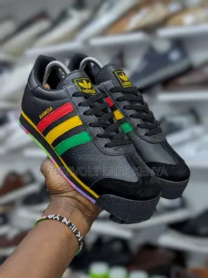 Adidas Samoa Sneakers – Black Multi Colour – Sizes 40–45
