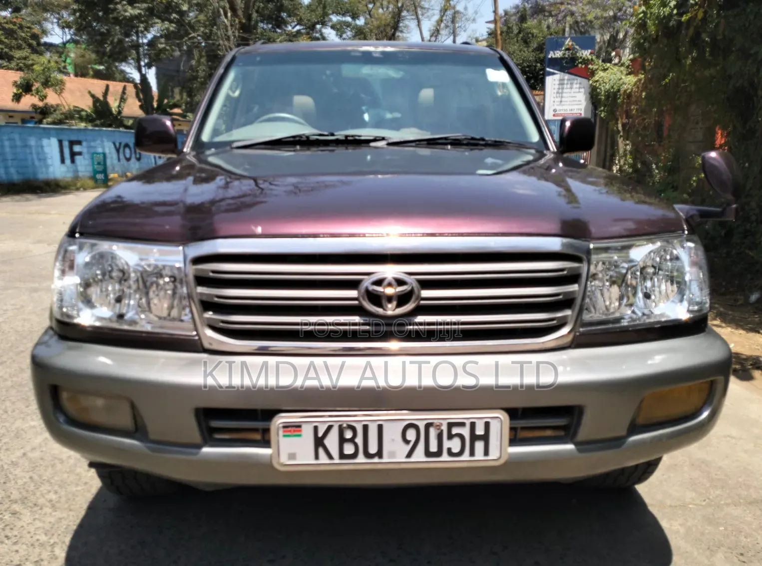 Toyota Land Cruiser 2006 Burgundy