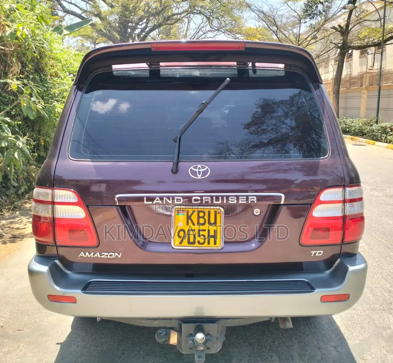 Toyota Land Cruiser 2006 Burgundy