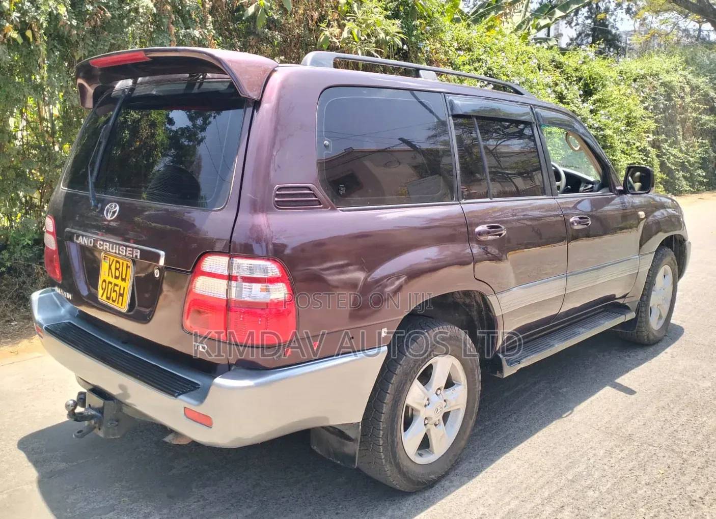 Toyota Land Cruiser 2006 Burgundy