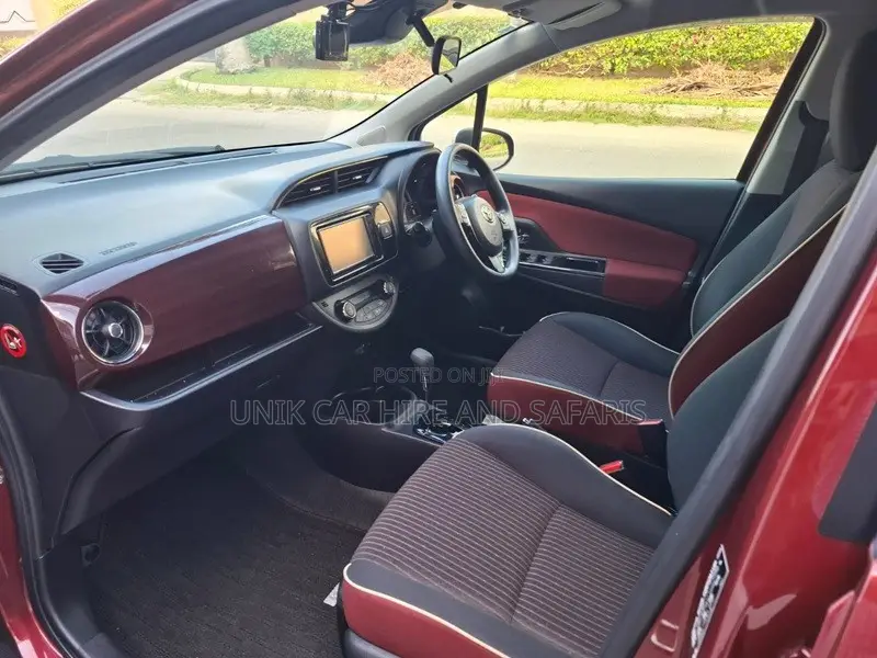 Toyota Vitz 1.5 FWD Hybrid 5dr 2019 Red