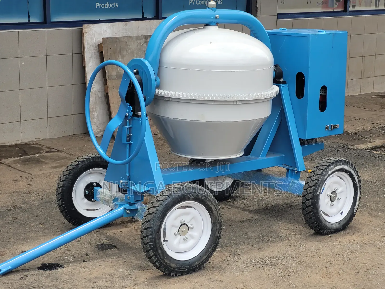 AICO 400L Construction Concrete Mixer Aircooled Diesel Engine
