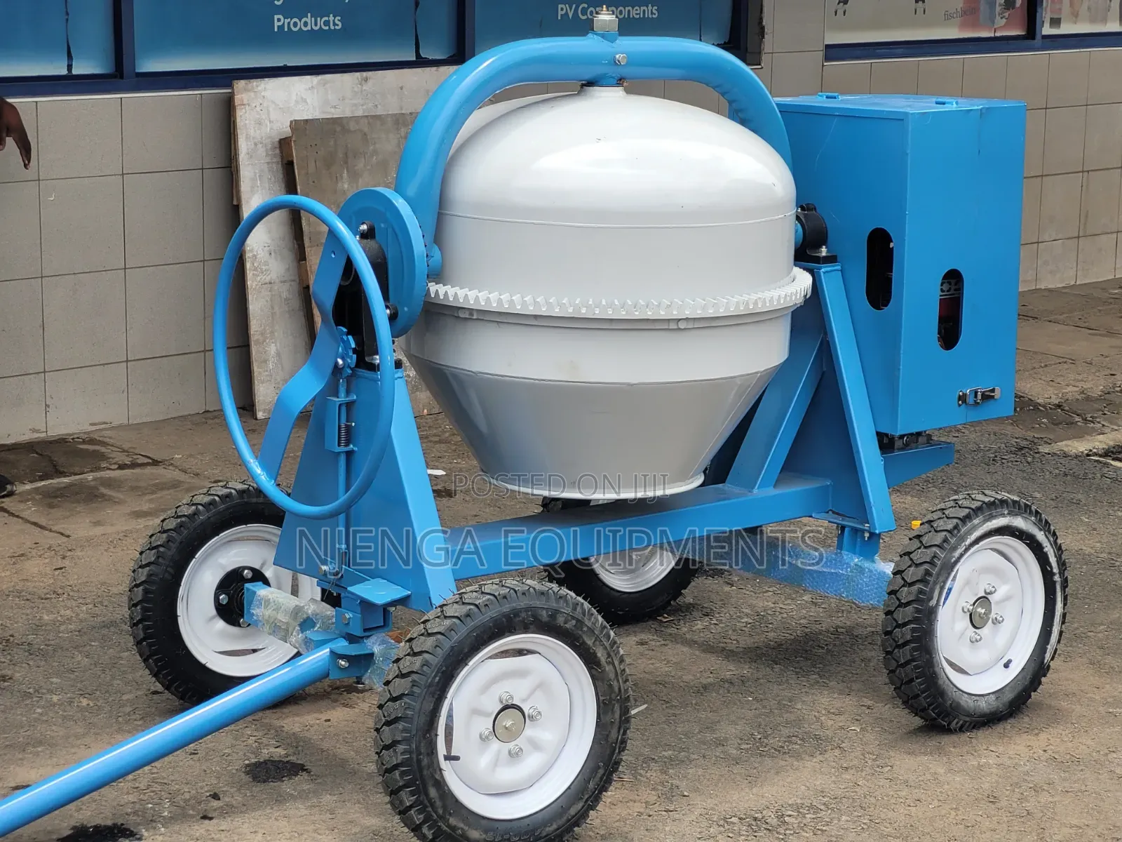 AICO 400L Construction Concrete Mixer Aircooled Diesel Engine