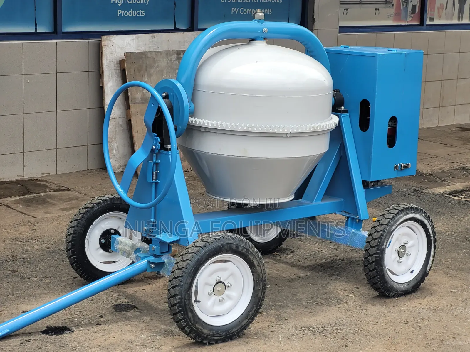 AICO 400L Construction Concrete Mixer Aircooled Diesel Engine