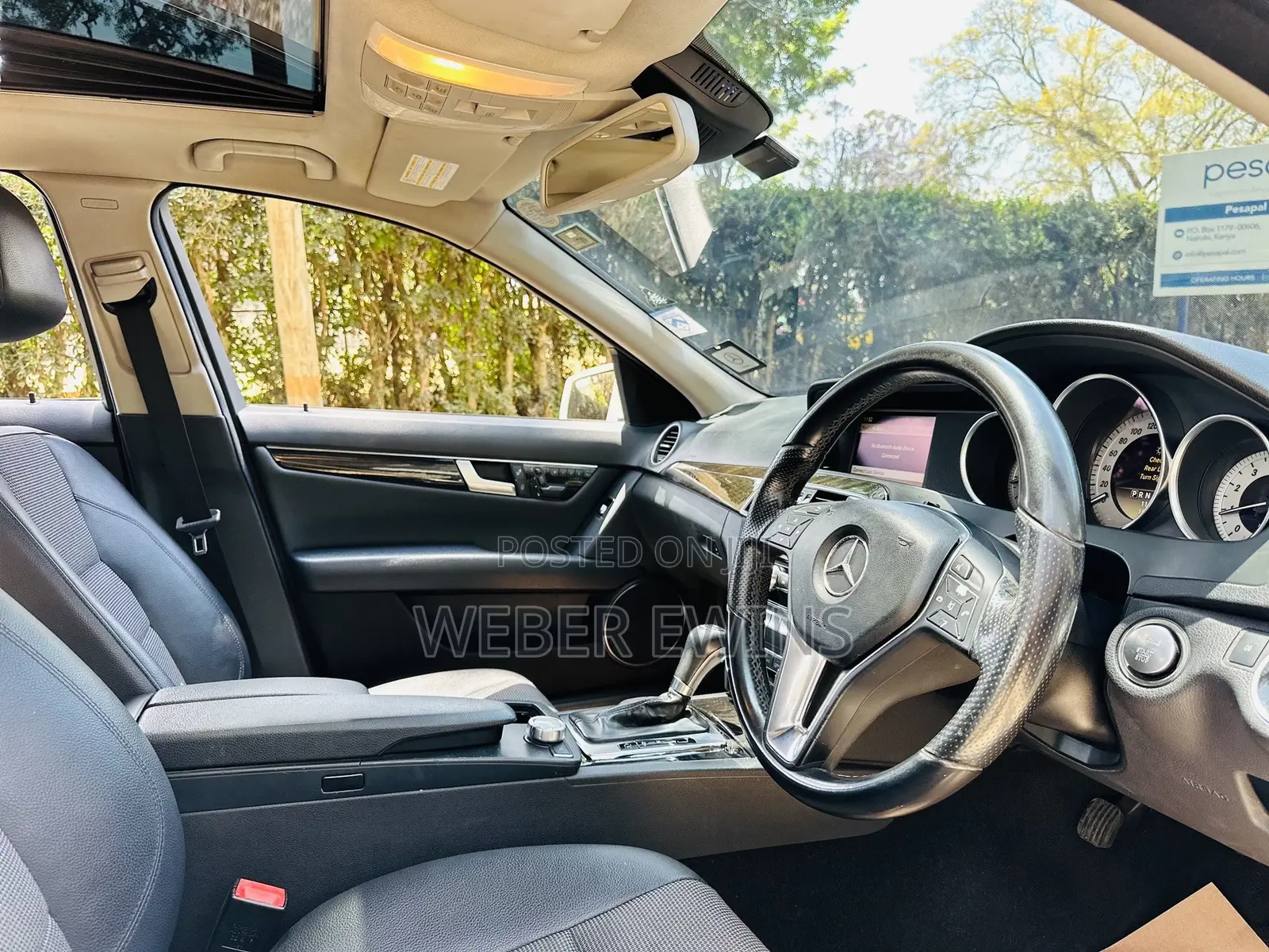 Mercedes-Benz C200 2011 White