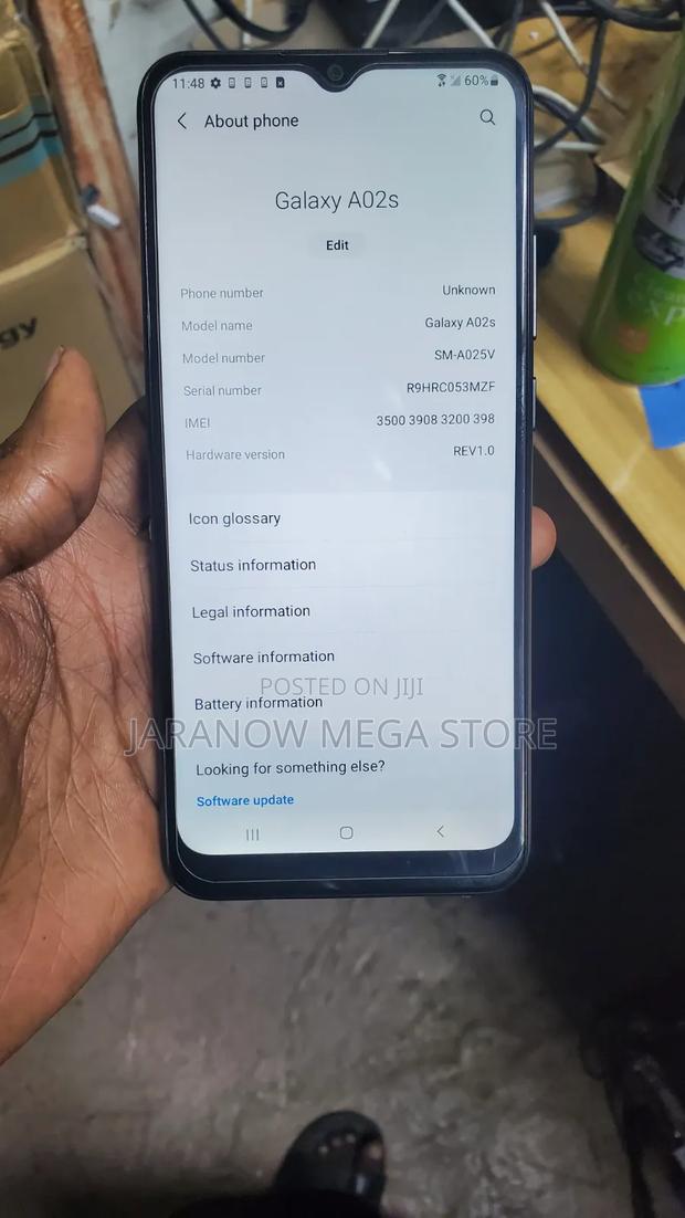 Samsung Galaxy A02S 32 GB Black - thumbnail 3