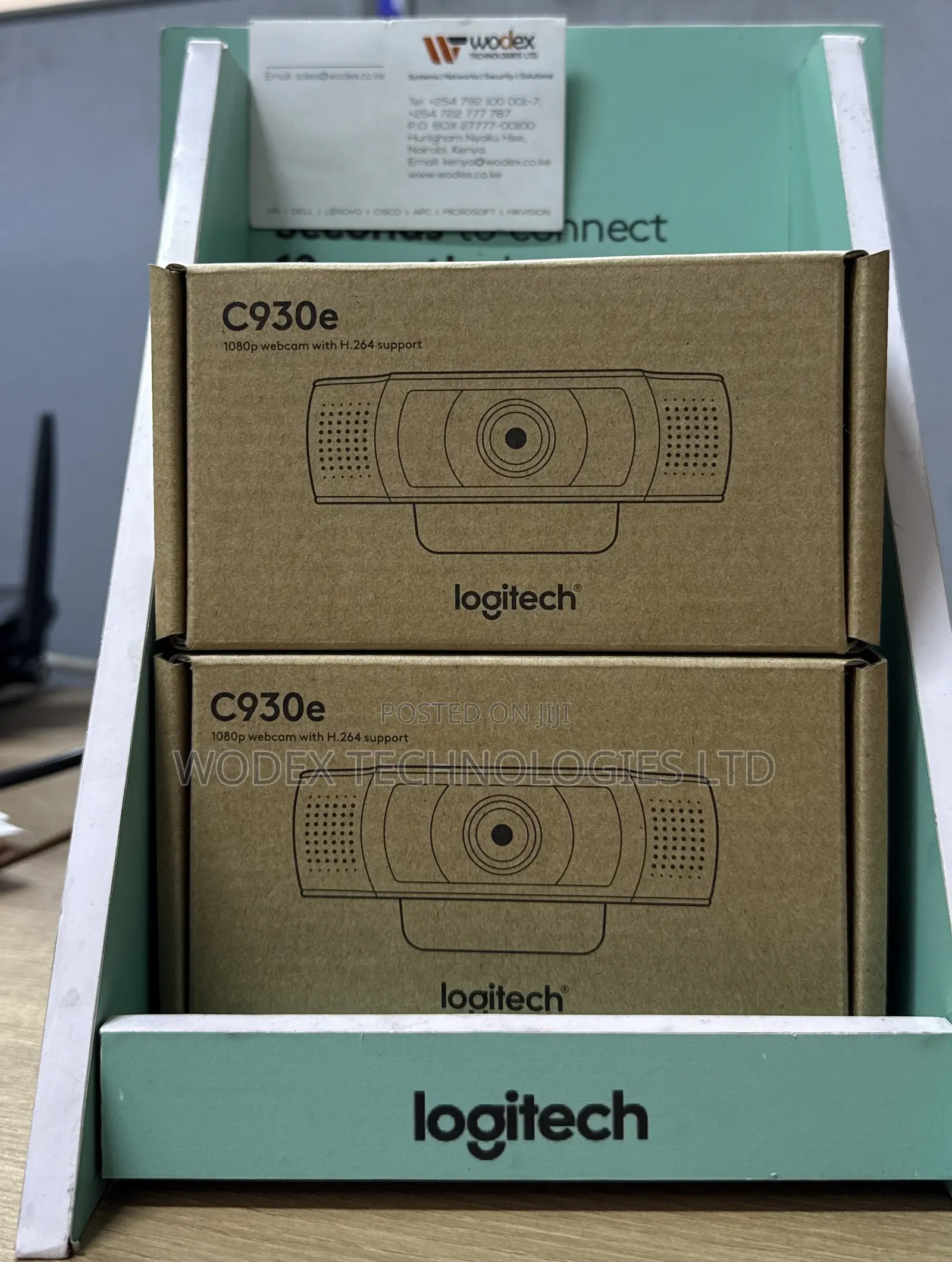 Logitech C930e Business Webcam.