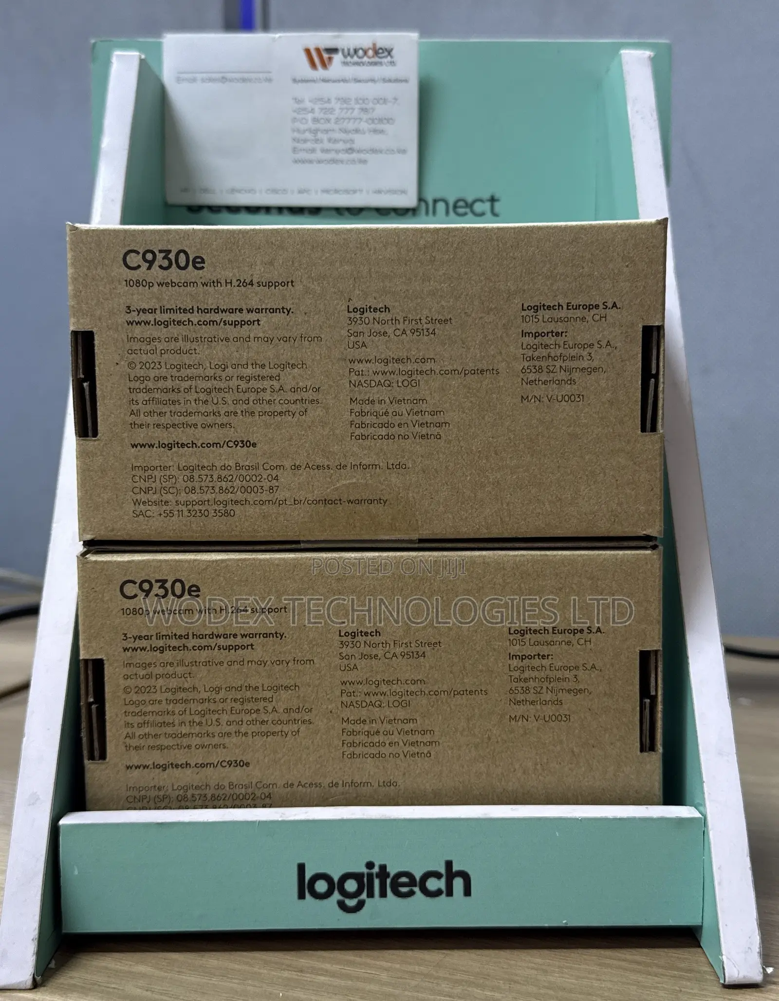 Logitech C930e Business Webcam.