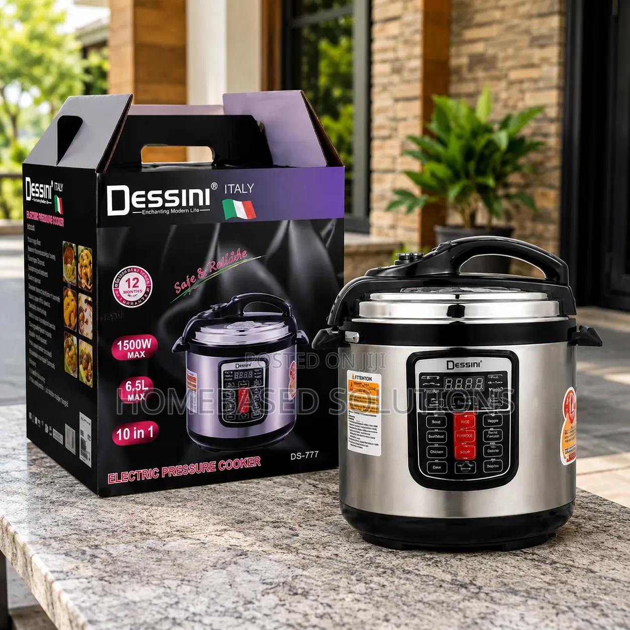Italian Dessini Electric Pressure Cooker 6 Litres